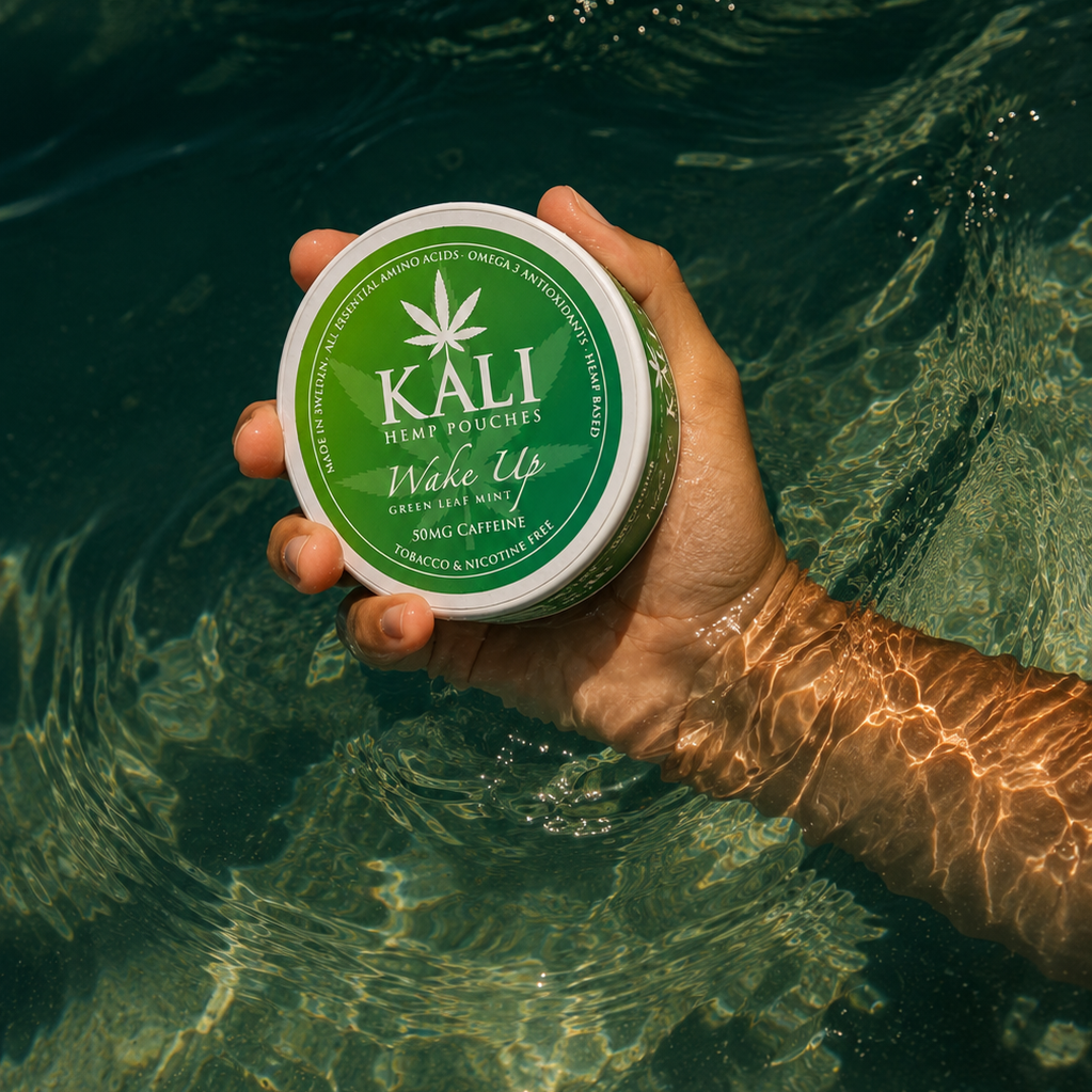KALI Wake Up – GREEN LEAF MINT Energy Pouches | 50 mg/pouch